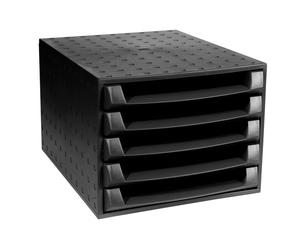 Exacompta 221014d cajonera para oficina negro