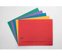 Exacompta: 25 fundas de tamaño de bolsillo en papel de 225 g/m², formato A3, colores variados, modelo 4780Z