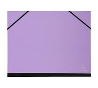 Exacompta - 25660E - 1 Tablero de dibujo Aquarel - con gomas - interior de papel negro - reverso de lona - dimensiones 28 x 38 cm - formato para archivo B4 (250 x 353 mm) - colores aleatorios
