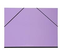 Exacompta - 25690E - 1 Tablero de dibujo Aquarel - con gomas - interior de papel negro - reverso de lona - dimensiones 52 x 72 cm - formato para archivo Raisin (500 x 650 mm) - colores aleatorios