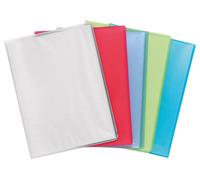 Exacompta, 25x, carpeta de protección para documentos en plástico semi-rígido, 20 compartimentos, formato A4, surtido de colores, modelo 85169E
