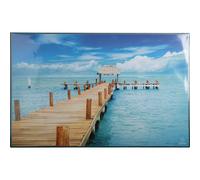 Exacompta 29794E, paquete de 10 unidades, Exacompta, base para escribir, 37,5 x 57,5 cm, rígida, PVC, diseño "Sea"