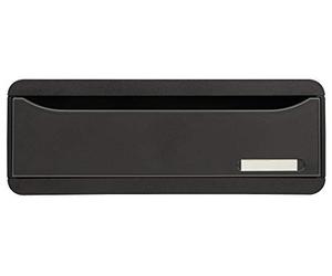 Exacompta 317714D - Módulo individual con 1 gran cajón para guardar todos los utensilios, con tope de seguridad y porta-etiquetas - 270x355x135 mm - TOOLBOX MAXI - Negro