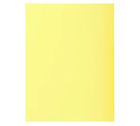 Exacompta 330005E - Lote de 100 Subcarpetas Super 250, Color Amarillo