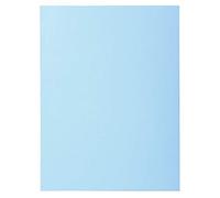 Exacompta 330006E - Lote de 100 Subcarpetas Super 250, Color Azul Claro