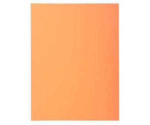 Exacompta - 340002E - Paquete de 100 subcarpetas semirrígidas SUPER 160 g/m2 en colores pastel - subcarpetas certificadas PEFC™ - dimensiones 24 x 32 cm para formato A4 - color burbuja