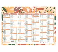 Exacompta - 34204E - Calendario Forever@ reciclado - 43 cm x 33,5 cm - Semestre 2023