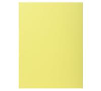 Exacompta 348005E - Lote de 100 Subcarpetas Super 180 con Solapa, Color Amarillo