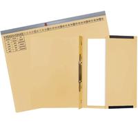 Exacompta 370122B 25x Hängehefter Exaflex Karton chamois