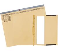 Exacompta 370222B 25x Hängehefter Exaflex Karton chamois