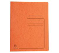 Exacompta 39994E 25 Exacompta Schnellhefter Karton orange DIN A4