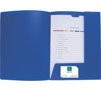 Exacompta 43502E, 24 cm, 32 cm, color azul, paquete de 10 unidades