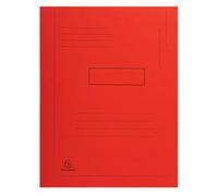 EXACOMPTA Subcarpeta Forever 2 Solapas Rojo Claro A4