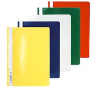 Exacompta 449225B - Lote de 25 subcarpetas PVC, A4, multicolor