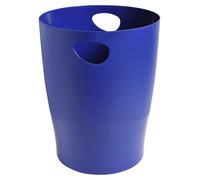 EXACOMPTA 453104D, Papelera ECOBIN, 15 litros, azul noche
