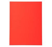 Exacompta 5 paquetes de 100 carpetas rígidas Forever® rojo