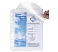 Exacompta 50 fundas perforadas fuelle 25mm PP 20/100 mm incoloro
