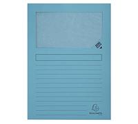 Exacompta 50252e - lote de 25 subcarpetas forever 120 con ventana e im