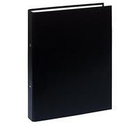 Carpeta de anillas Exacompta din a4 de cartón de color negro