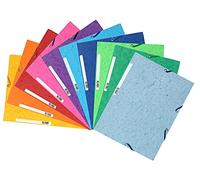 Carpeta de gomas Exacompta din a4 de cartón de color surtido