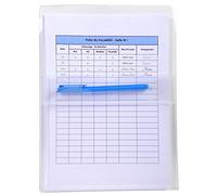 Exacompta 56300E - Bolsa de 2 fundas adhesivas con apertura delantera, A4