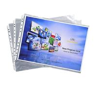 Exacompta 5934E - Recambio de 20 fundas con multitaladros, A3
