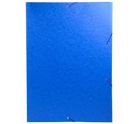 Carpeta de gomas Exacompta din a3 de cartón de color azul