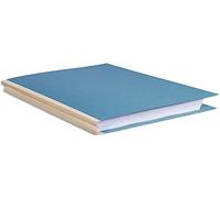 Exacompta 770010E - Lote de 25 Subcarpetas con Fuelle de Tela Forever® 320, Color Azul