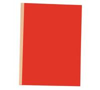 Exacompta 770012E - Lote de 25 Subcarpetas con Fuelle de Tela Forever® 320, Color Rojo