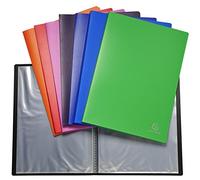 Exacompta 8 carpetas de fundas Opak A4 80 fundas 8 colores surtidos