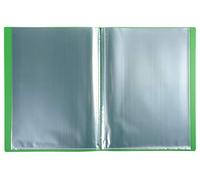 Exacompta 8 carpetas de fundas Opak A4 80 fundas verde claro