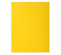 Exacompta Subcarpeta de papel DIN A4 (210 x 297 mm) 80 g/m² Certificado PEFC Amarillo Sol