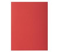 Exacompta 800012E - Lote de 100 Subcarpetas Rock"S 80, Color Rojo