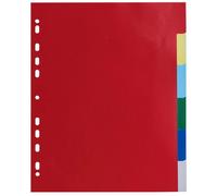 Exacompta - 83h - separadores de polipropileno flexible con 6 pestaña