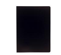 Exacompta Carpeta 85101E – 100 fundas PVC A4, color negro