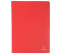 Exacompta 85105E - Carpeta de 100 fundas PVC, A4, color rojo