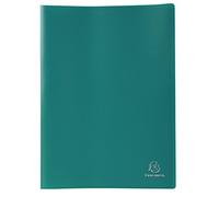 Exacompta 8523E - Carpeta de 20 fundas PVC, A4, color verde