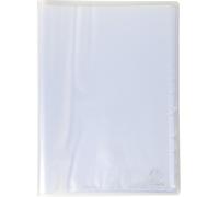 Exacompta 85360E, Puerta Documentos A4, Chromaline Translúcido, Transparente, Pack de 4 Puerta Documentos con 30 Fundas