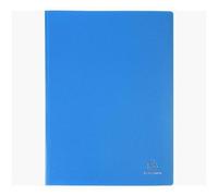 EXACOMPTA 8580E: Archivador de hojas, formato DIN A4, de polipropileno, con 80 fundas, clasificado por colores