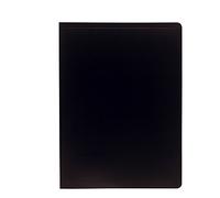 Exacompta Carpeta 8581E A4, 80 fundas PVC, color negro