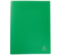 Exacompta 8823E Opak - Portadocumentos (A4, 20 fundas, 40 vistas), color verde claro