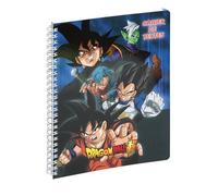 EXACOMPTA 9904462E Dragon Ball S - Cuaderno de texto (17 x 22 cm), color azul