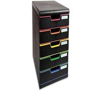 Exacompta A4+ - Modulo con 5 cajones, multicolor