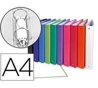 Exacompta Carpeta de 2 anillas redondas 30mm A4 colores surtidos