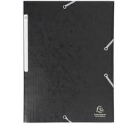 Exacompta, carpeta de 25 compartimentos con goma elástica, capacidad máxima de 425 gramos por metro cuadrado, formato A4, color , modelo 17116H