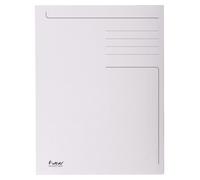 Exacompta, carpeta de 50 hojas con impresión, 3 pestañas, marca Forever®, gramaje de 280 g/m², color gris, referencia 448019E