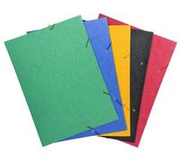 EXACOMPTA Carpeta de Gomas y Solapas A3 Surtida (Set de 10)
