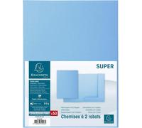 EXACOMPTA, cubierta para archivador SUPER 250, formato DIN A4, color azul