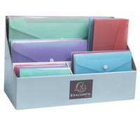 EXACOMPTA, fundas "Chromaline Pastel", presentación de 60 unidades, clasificadas en 5 colores diferentes