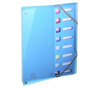 Exacompta Iderama PP Multipart File, A4, 8 secciones